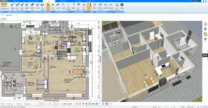 Erstellen Sie ein neues Projekt für die Sporthallenplanung und wählen Sie den passenden Maßstab, um präzise und maßstabsgerechte Zeichnungen anzufertigen