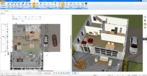 Grundriss erstellen im Plan7Architekt – Der erste Schritt zur Planung Ihres bestehenden Hauses beginnt mit der Zeichnung der Wände und Räume