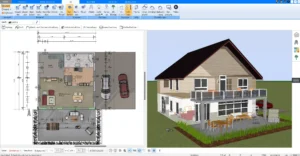 Grundrissplanung in 2D – einfache und intuitive Bedienung mit Plan7Architekt