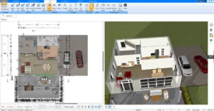 Individuelle Raumaufteilung – Grundrissplanung nach Ihren Wünschen, erstellt mit Plan7Architekt