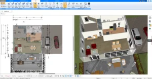 Mediterranes Haus – Grundrissplanung mit Plan7Architekt