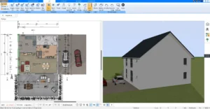 Planung des Landhaus-Grundrisses mit Plan7Architekt