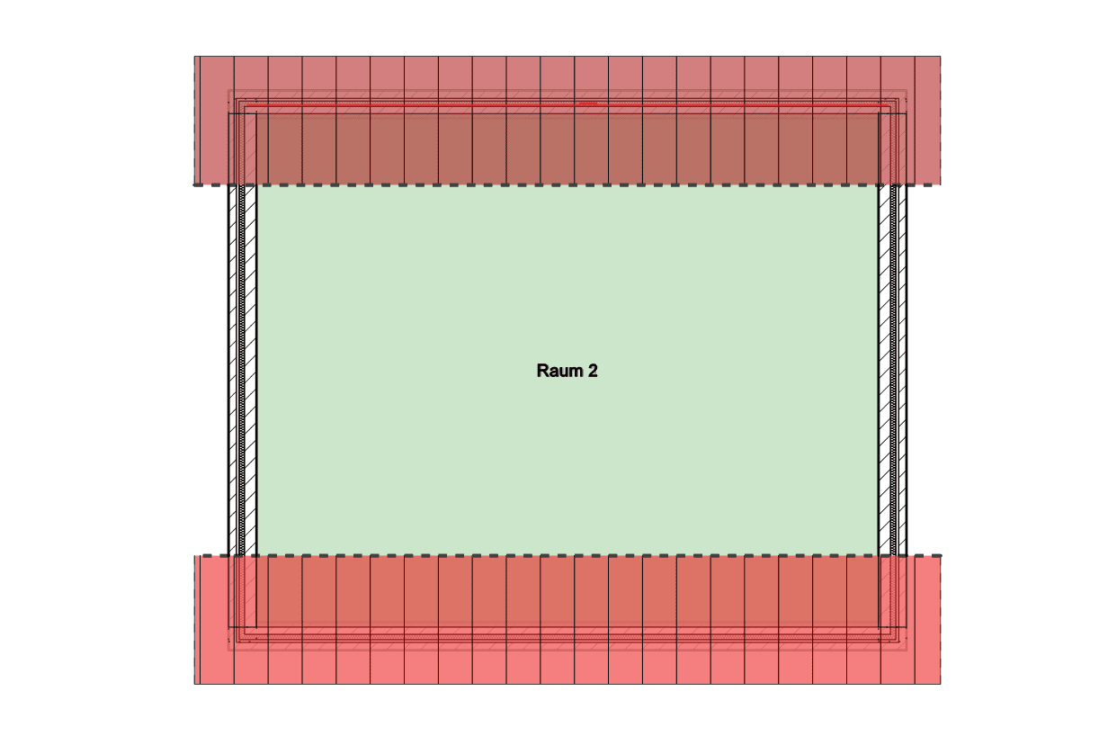 Seitenwände im Satteldach zeichnen mit dem Plan7Architekt